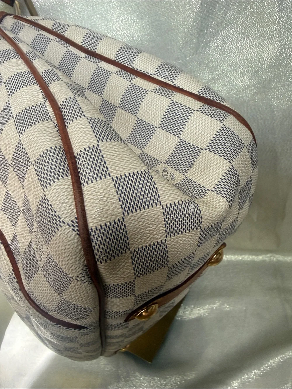 Louis Vuitton Damier Azur Galleria Shoulder Bag